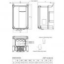 Przemiennik częstotliwości 3-fazowy 5,5 kW 400V AC Delta Electronics VFD13AMS43MNSAA